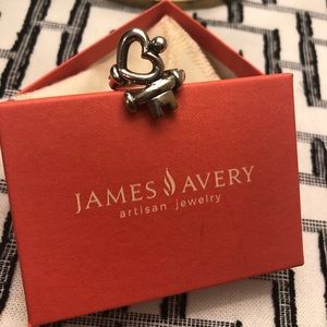 James Avery Key to My Heart ring